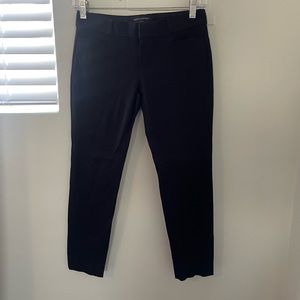 Banana Republic Sloan Fit Ankle Pant Black 00P
